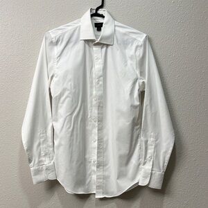 J. Crew Slim White Men's Dress Shirt Size XS